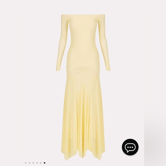 Peppermayo Cream Off-Shoulder Maxi Dress - Picture 4 of 4